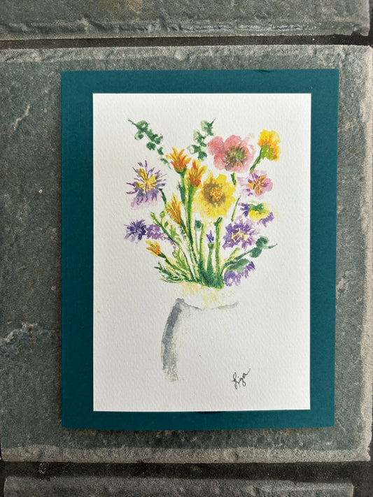 Wildflower Bouquet- 5 cards