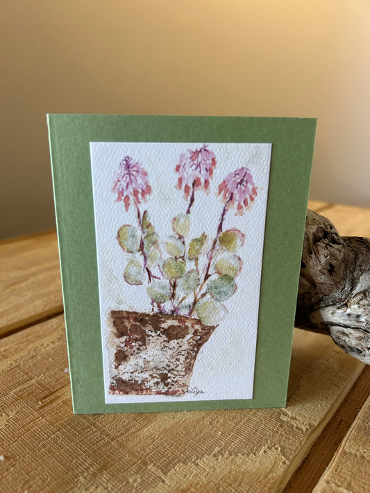 Lavender Scallops- 5 cards